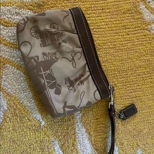 Coach wristlet